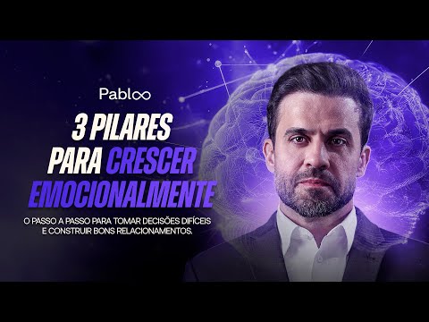 3 pilares para crescer emocionalmente com Pablo Marçal AO VIVO - 14/12, Sábado, às 18h.
