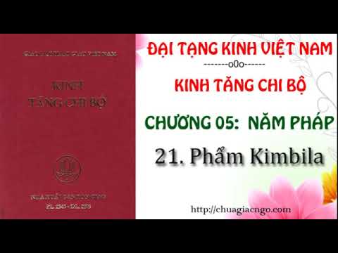 Kinh Tăng Chi Bộ - Chương 05: Năm Pháp - 21. Phẩm Kimbila
