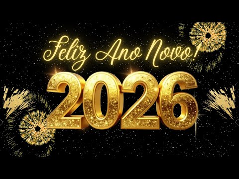 ✨FELIZ ANO NOVO ✨A mais linda Mensagem de Feliz Ano Novo🍾CONTAGEM REGRESSIVA 2026!