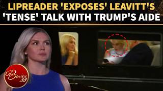 Karoline Leavitt's SHARP 3 WORDS To Trump Aide Natalie Harp 'EXPOSED' By Lip Reader; 'Don't Like It'