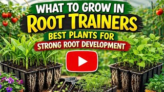 What to Grow in Root Trainers | Best Plants for Strong Root Development