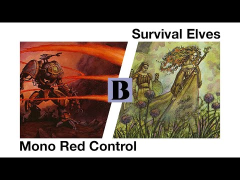 Mono Red Control vs. Survival Elves [Sep'22 Premodern Webcam Monthly]