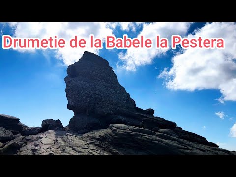Drumetie peste munte de la Babele la Pestera în munti Romaniei