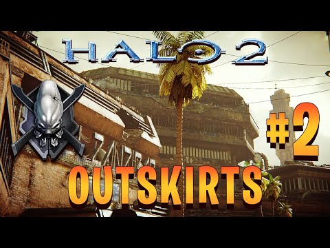 Halo 2 Anniversary Legendary | Outskirts Perfect Run Iron Skull