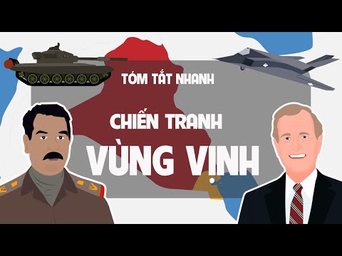 Chiến Tranh Vùng Vịnh 1991 | Bão táp sa mạc | Cuộc chiến dầu mỏ -  Kênh tóm tắt lịch sử EZ Sử !