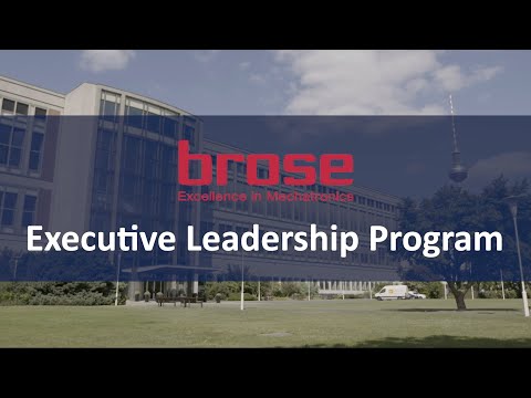 Impact story: Brose Executive Leadership program | ESMT Berlin
