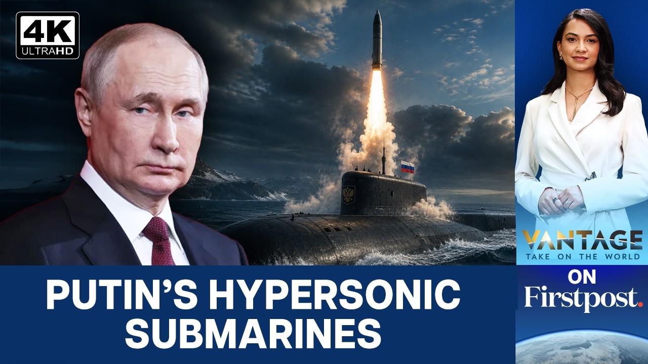 Russia Builds Ninth Stealth Submarine Armed With Zircon Hypersonic Missiles | Vantage on Firstpost