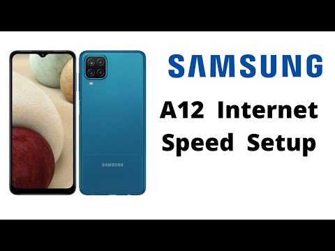Samsung Galaxy A12 Internet Show But Not Working Setup Solution | Samsung Galaxy Internet Problme