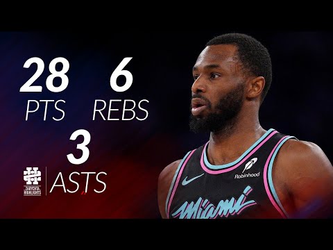 Andrew Wiggins 28 pts 6 rebs 3 asts vs Pacers 25/26 season