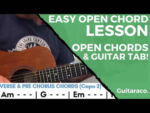 Clean Bandit feat. Demi Lovato - Solo // EASY Guitar Tutorial (Open Chords & TAB)