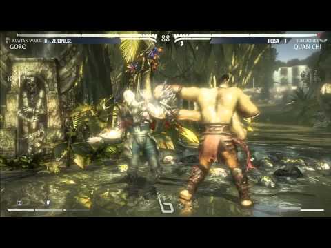 Next Level Battle Circuit 121 - MKX - Zeropulse (Goro) vs JRosa (Quan Chi)