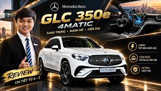 MERCEDES-BENZ GLC 350 E 4MATIC 2026 | SUV PLUG-IN HYBRID ĐỈNH CAO, CHẠY THUẦN ĐIỆN 128 KM