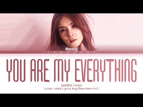Gummy (거미) - "You Are My Everything (DOTS OST Pt.4)" (Color Coded Lyrics Eng/Rom/Han/가사)