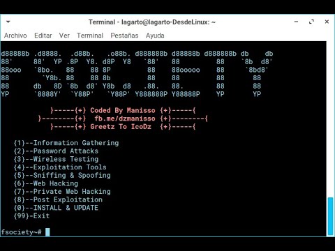 Fscociety Tools Installing in Kali Linux – Fsociety in Kali Linux
