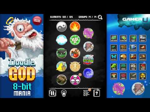 Doodle God: 8-bit Mania - How to Complete the Supernatural Group - YouTube