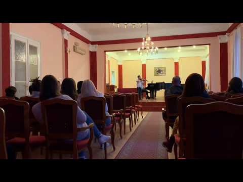 Ognjen Grbić, III razred omš (korepetitor: Martina Hrubenja)