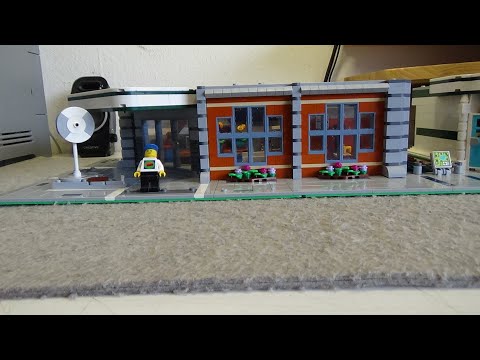 #Lego Stadt Update Brick Town 118 MOC aus 10264 das med  Zentrum