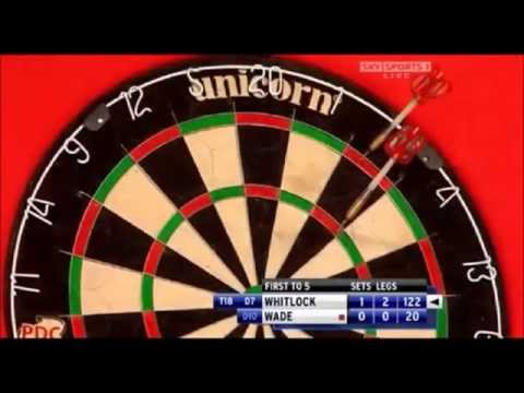 Simon Whitlock exhibition 122 checkout vs James Wade - World Darts Championship 2010