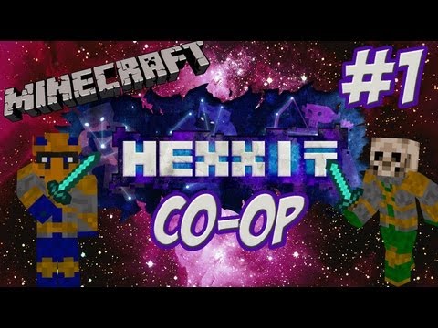 Minecraft Hexxit Co-Op [Part 1]: CHOCOBOS!!!