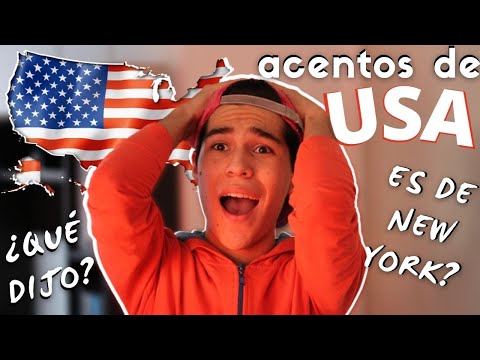 😲Así SUENAN LOS diferentes acentos en INGLÉS - ACENTOS EN ESTADOS UNIDOS | Speak beleza!