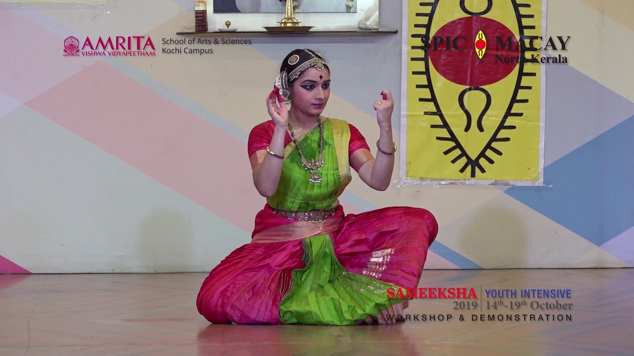 SPIC MACAY - Sameeksha 2019 - BHARATHANATYAM Performance by Meera Sreenarayanan