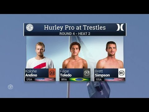 Hurley Pro at Trestles: Round Four, Heat 2