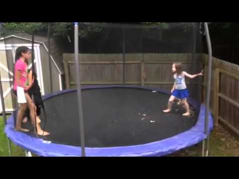Trampoline Routine by Wijdan, Adam and Annabelle