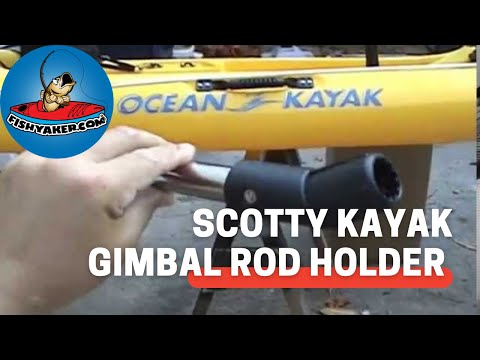 Scotty Kayak Gimbal Rod Holder: Episode 18