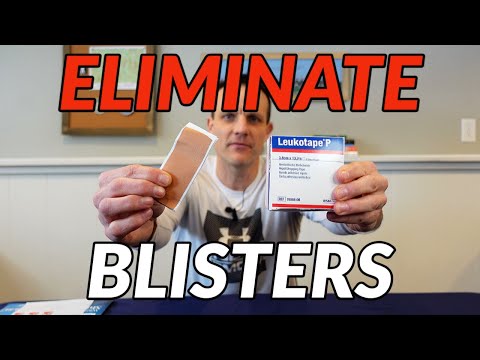 AVOID BLISTERS WHEN HIKING // Leukotape can prevent and treat hotspots and blisters on the trail