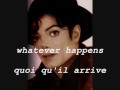 Michael Jackson - Whatever Happens (2001) (subtitles lyrics English - sous-titres paroles Français)