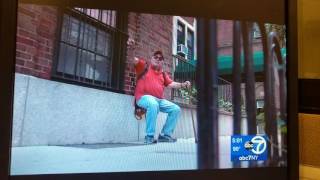 George Davis on the news