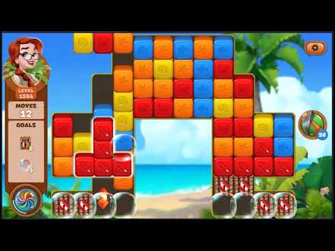 Lost Island Blast Adventure Level 1584 - NO BOOSTERS 🏝️ | SKILLGAMING ✔️