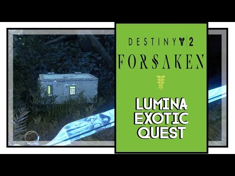 Destiny 2 How To Start Lumina Exotic Quest Chain