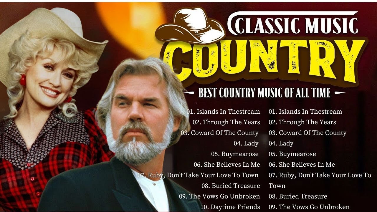 Kenny Rogers Greatest Hits - Best Songs Of Kenny Rogers - Kenny Rogers Hits Song (Lyrisc)