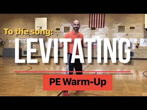 PhysEdZone: “Levitating” PE Dance Fitness Warm-Up | Brain Break