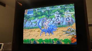 Sega Golden Axe Revenge Of Death Adder Arcade 1992: Actual Hardware Gameplay