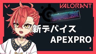 【VALORANT】新デバイス！試します！！【Vtuber】