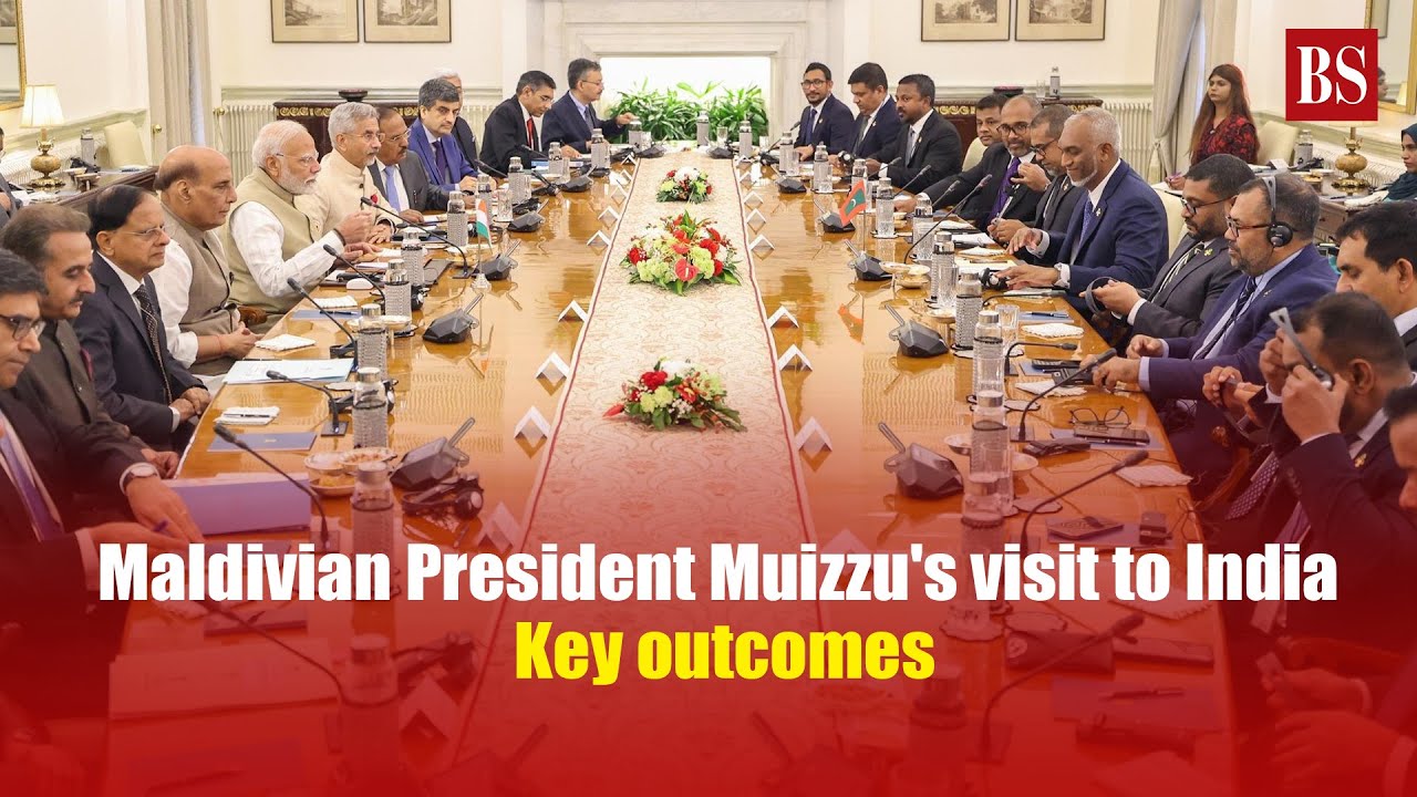 Maldivian President Muizzu's visit to India: Key outcomes | India - Maldives relations