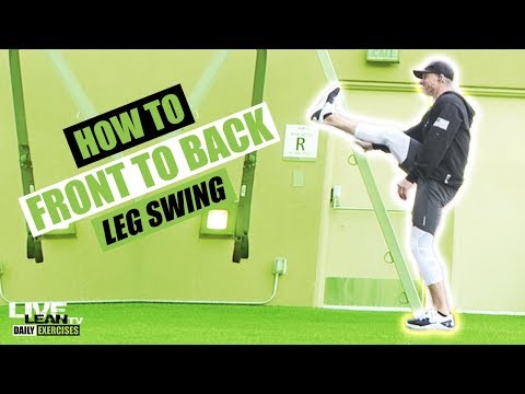 Leg Swings Front to Back