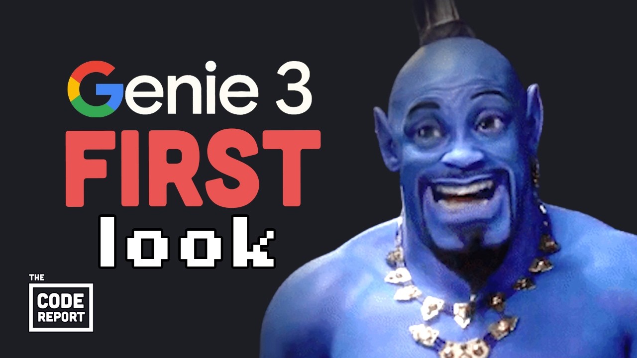 Google’s Genie model makes realistic worlds in realtime…