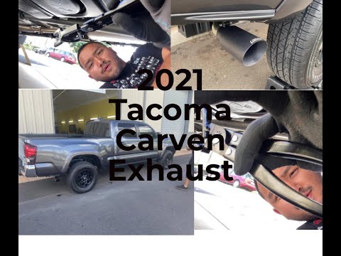 2021 Tacoma | Carven Exhaust Full Catback Exhaust | Unboxing/Install/Review | Hawaii