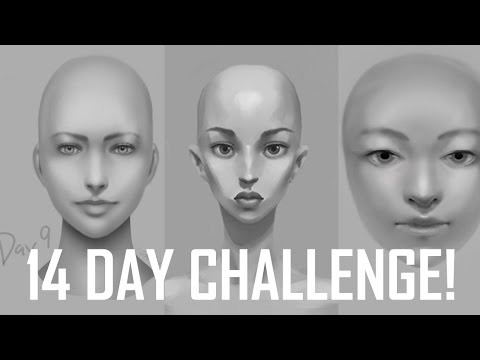 14 Day Drawing Challenge; and Update Patch for PortraitStudio!