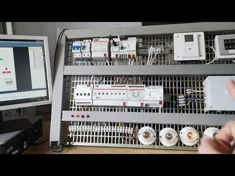 Lección 10.1 Funcionamiento instalación Scada y tabla KNX