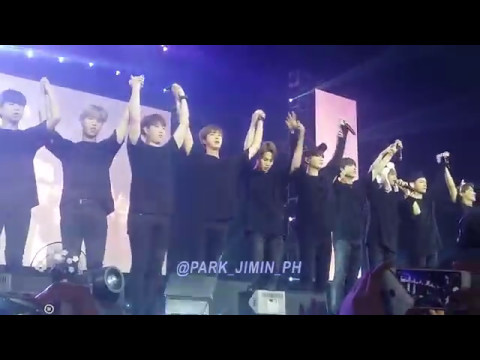150507 BTS Wings Tour in Manila - Ending