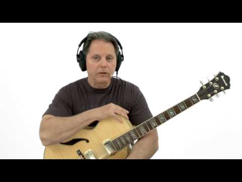 Jazz Standards Guitar Lesson #1 - Chord Studies - Brad Carlton