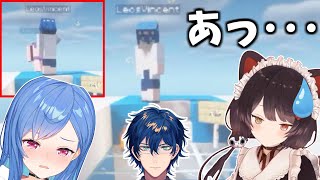 レオスが西園チグサを突き落とす決定的瞬間に出くわし気まずくなる戌亥　各視点まとめ【にじさんじ/切り抜き】