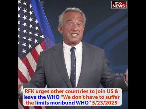 Trump Surprises Xhaferi Family for Make-A-Wish: 'Can I Give Him a Little Coin? Don't Lose It, Bud'; RFK Urges Nations to Leave WHO: 'Straitjacket of Pharma Influence'; Interior Sec Burgum: 'Turn Clock Back on 50 Years of Over-Regulation'; 'AI Arms Race with China'