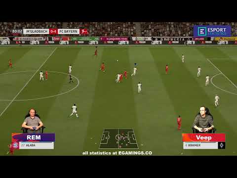 2020.01.13 ► Germany Cyber Stars League ► Borussia Monchengladbach (REM) - FC Bayern (Veep)