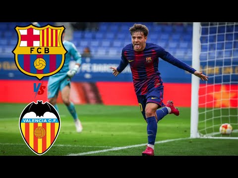 LIVE MATCH: Barça Atlètic vs València Mestalla | English Commentary
