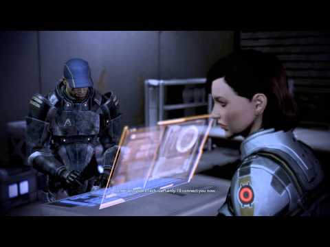 Jenn Mass Effect 3 HD 103 - James, Kaidan, Cortez, Mass Effect 2 Crew, Garrus, Liara - Earth C